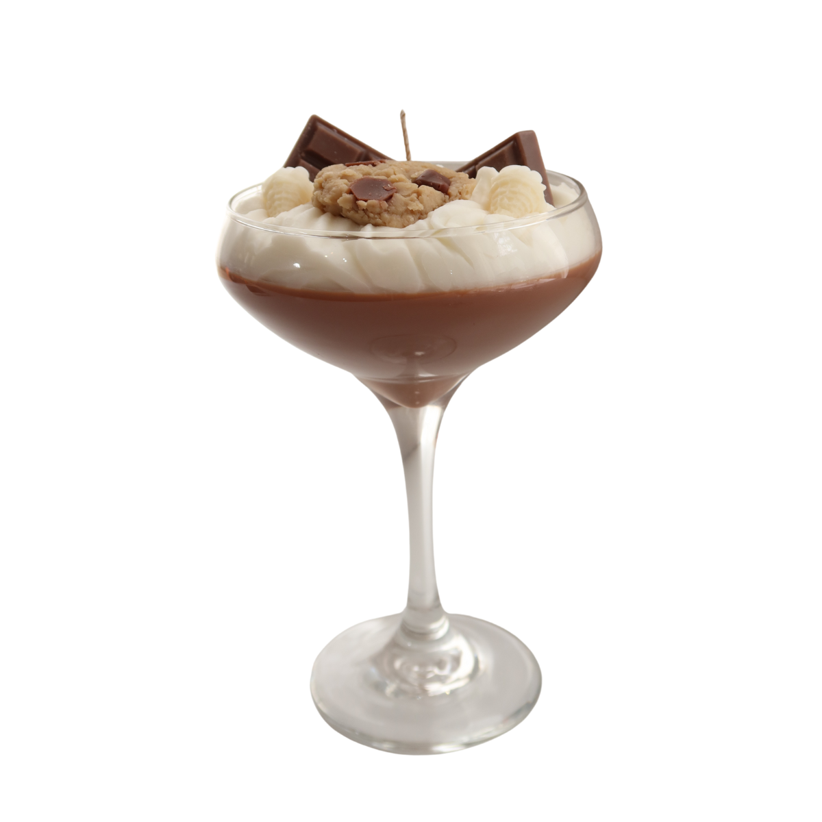Cookie Chocolate Dessert Martini Candle