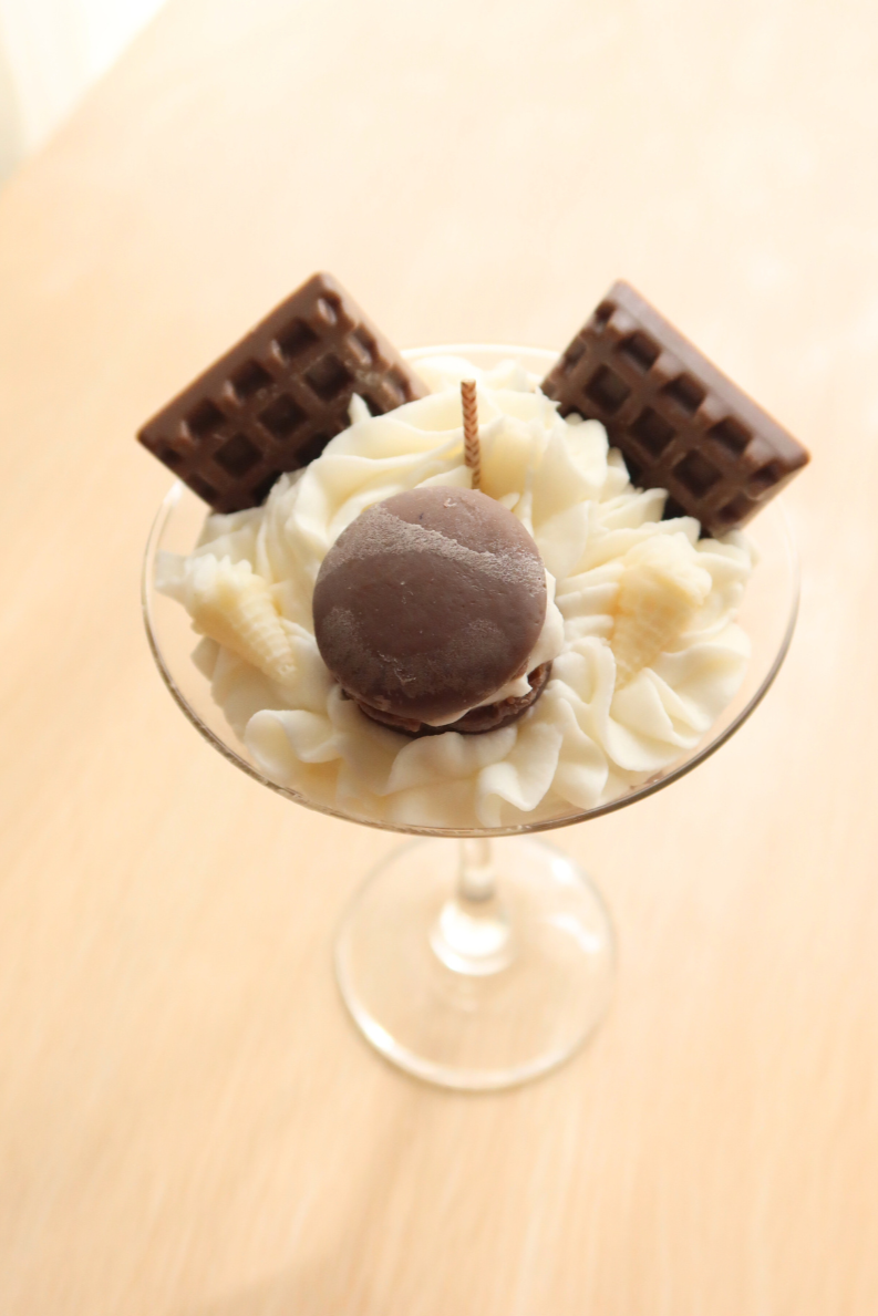 Chocolate Macaroon Martini Candle
